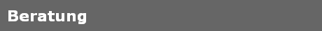 Beratung